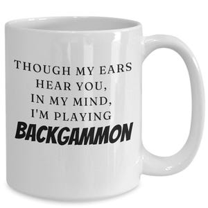 Backgammon mug, tavla coffee cup for Father&#39;s Day, backgammon birthday gifts, backgammon nard Christmas gift for dad or mom