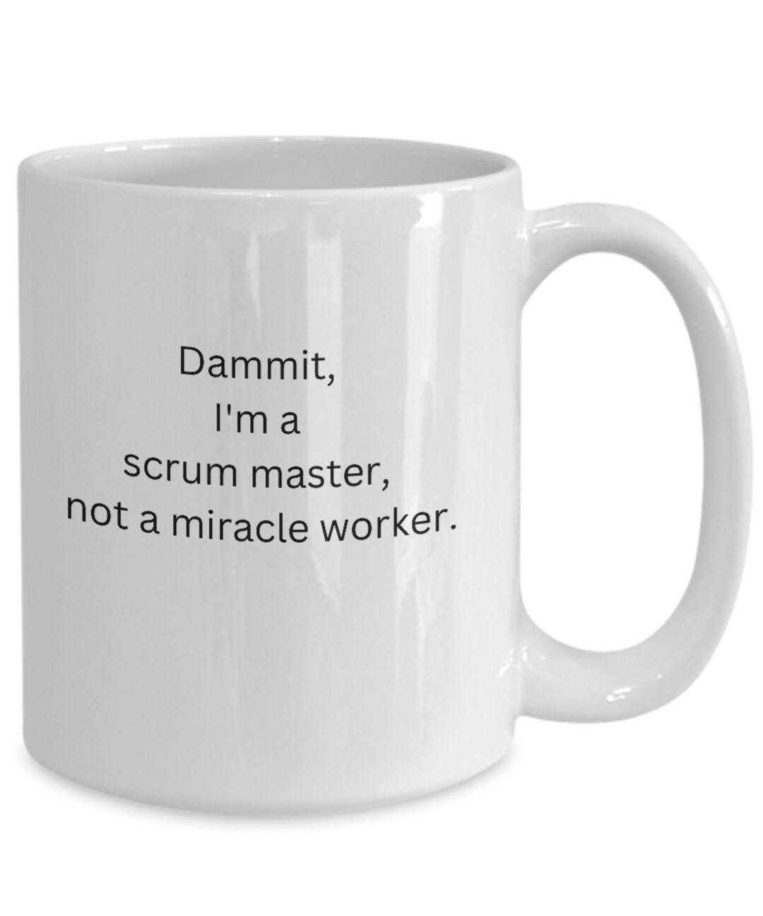 Scrum Master Coffee Mug, Scrum Master Cup, Gifts for Scrum Master Men
