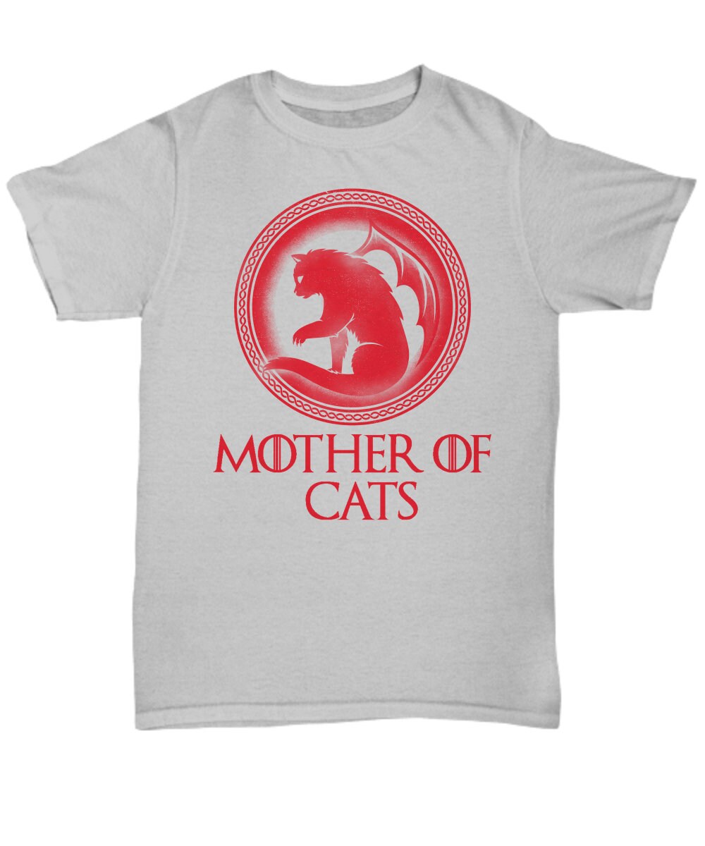 Game of thrones mother of cats shirt hotsell