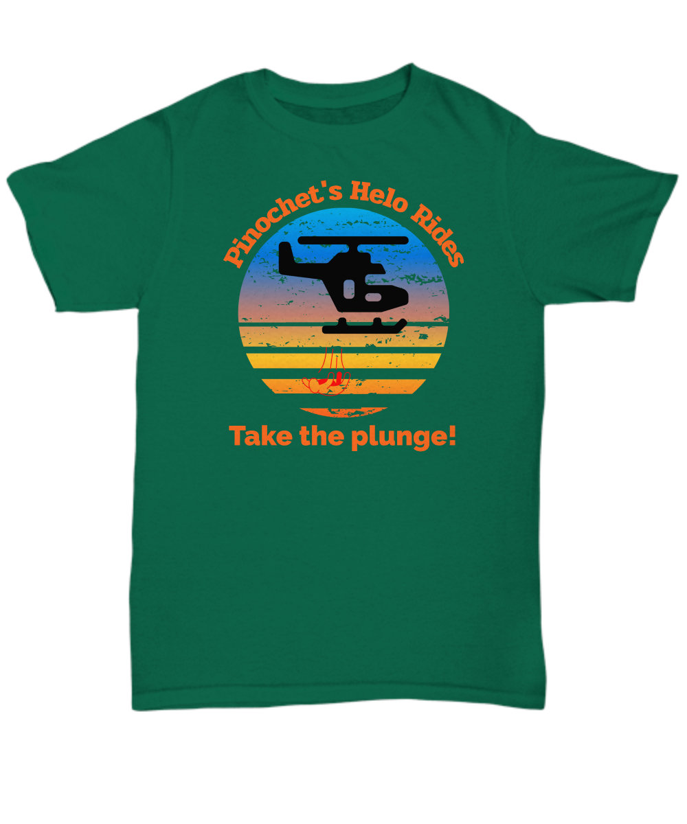 Libertarian Pinochet's Helicopter T-shirt Anti-communist Media