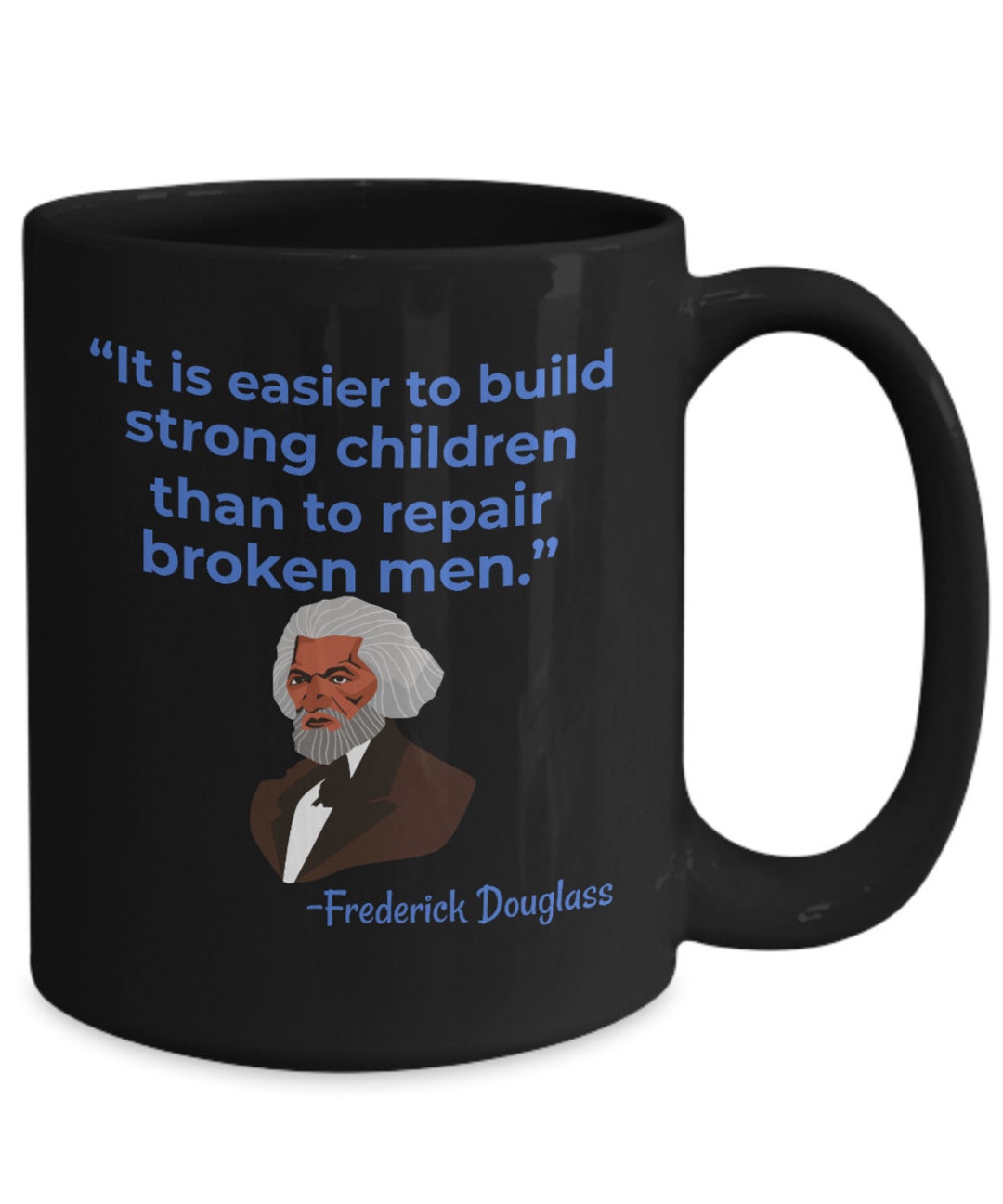 Frederick Douglass Mug- Frederick Douglass Black History Month Mug, BLM ...