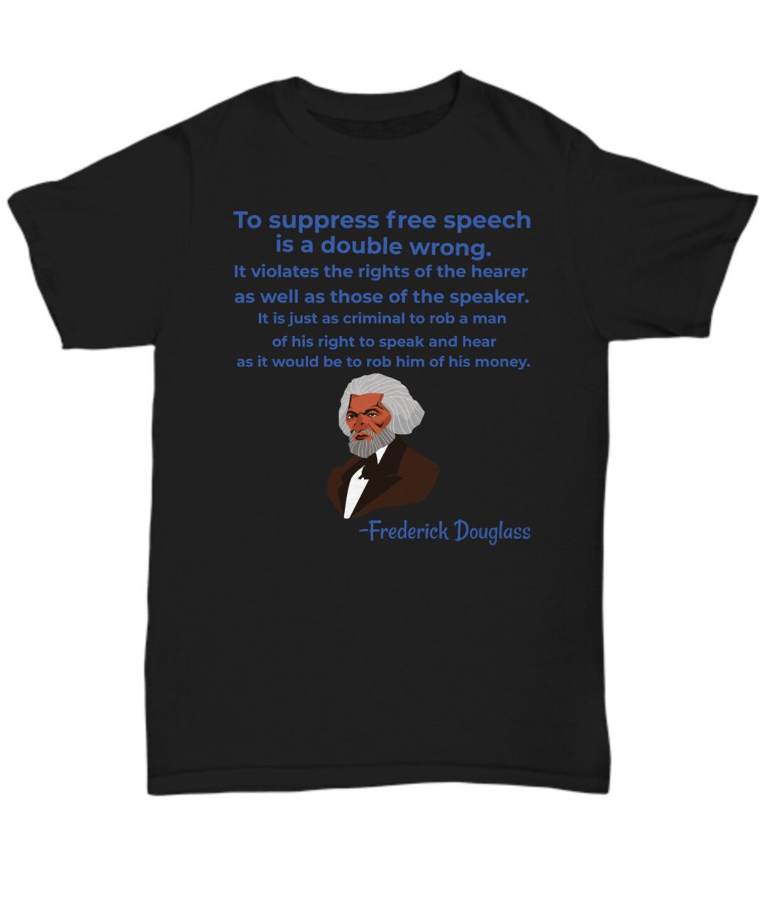 Frederick Douglass T-shirt- Frederick Douglass Black History Month Tee ...