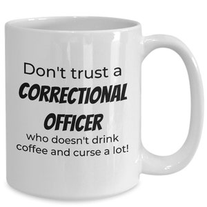 Correctional officer dad mug, Correctional officer brother mug, corrections officer gift, jailer coffee cup, department of corrections gift