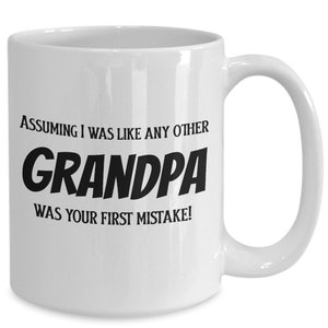 Tasse Opa - keine gewöhnliche Opa Kaffeetasse, Großvater Tasse, lustige Großeltern Geschenke, Tasse für Pop-Pop