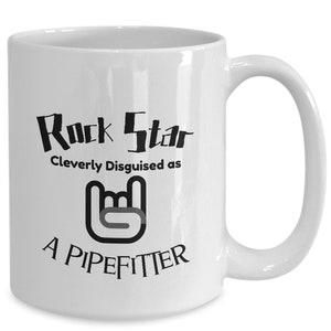 Taza para papá instalador de tuberías, taza de café para esposo instalador de tuberías, regalo para mamá instalador de tuberías, taza para tío instalador de tuberías, hermano instalador de tuberías, regalo para futuro instalador de tuberías