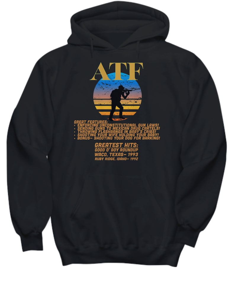 Abolish the ATF T-shirt Libertarian Ruby Ridge Shirt, Waco Texas ...