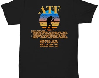 Abolish the ATF T-shirt- libertarian Ruby Ridge shirt, Waco Texas memorial gifts, antigovernment hoodie