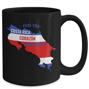 Costa ricanischer Vaterbecher - Costa Rica International Studenten Expat-Kaffeetasse, Bonus Mom Geschenke