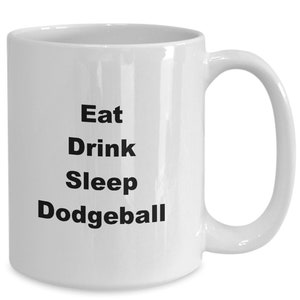 Dodgeball player dad mug, gym teacher uncle gift, dodgeball mom coffee cup, dodge a wrench gift for son, Dodgeball player brother mug