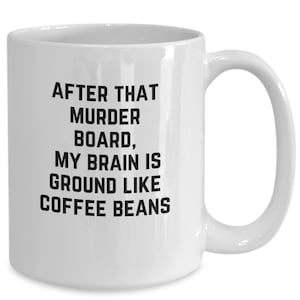 Eingetragener Surface Warfare Pin Mord Board Mug - Militärpolizist Qualifizierungsprüfung Kaffeetasse, Krankenschwester Zertifizierung Geschenk