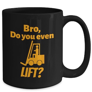 Forklift operator dad mug-forklift driver mug, certified forklift operator gift, warehouse clerk coffee cup, storekeeper gift, forklift cert