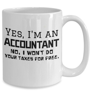 Accountant dad mug, accountant mom mug, accounting coffee cup, actuary gift, analyst gift, auditor gift, bookkeeper gift, CPA gift