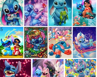 Lilo And Stitch Diamond Painting Etsy lilo and stitch diamond painting etsy