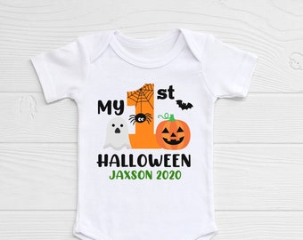 my first halloween sleepsuit