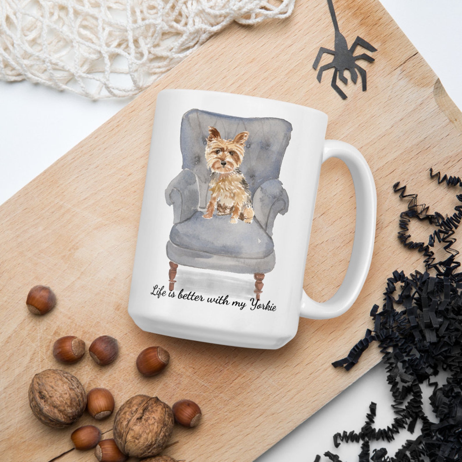Yorkie Mom Mug Yorkie Mom Gifts Yorkie Gift Idea Yorkie Etsy