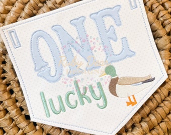 In The Hoop Pennant Pentagon Bean Stitch Machine Embroidery Design