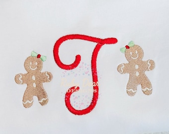 Lebkuchen Mädchen Single Mini Satin und Füllstich Stickmuster