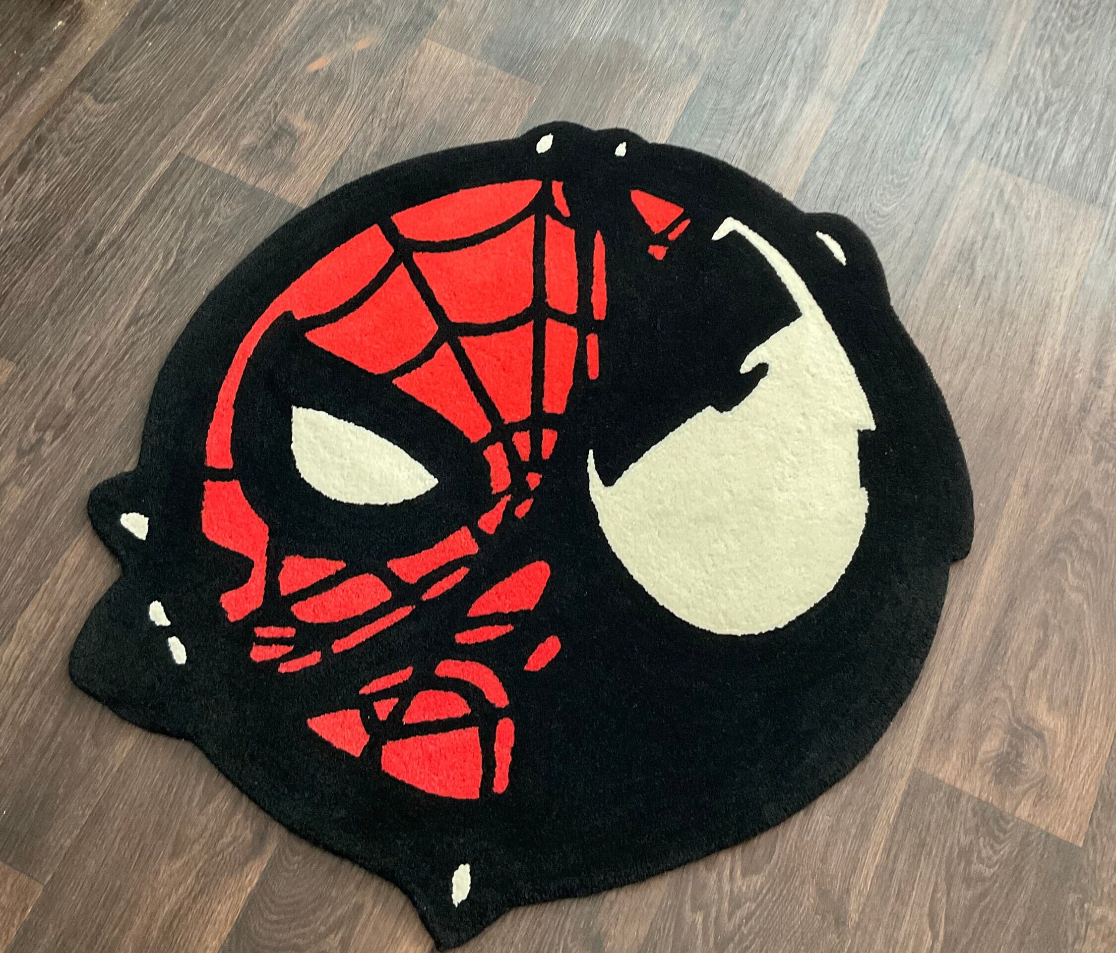 Spiderman Rug, Venom Rug, Cartoon Rug, Kids Room Rug, Super Hero Rug ...
