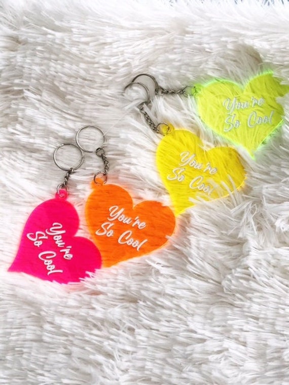 You Are So Loved {Translucent Acrylic Keychain} You Are So Loved {Translucent Acrylic Keychain}