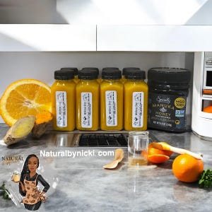 Daily Wellness Shot | Turmeric Ginger | 5 Shots | 2 oz Each
