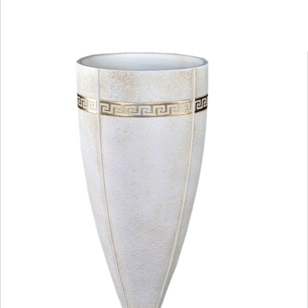 Beautiful Greek style vase Unique decoration for your home Perfect for a gift Made in Europe 65 cm