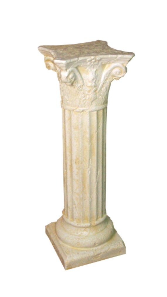 Pillar Column Old Style Hand Made in Europe Crumbled Antique - Etsy