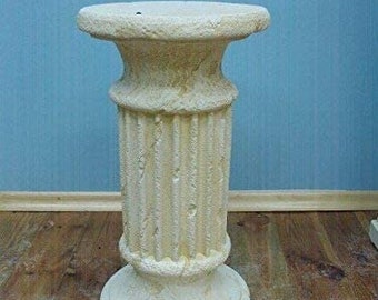 Beautiful column, aged effect, unique decoration for your home, perfect for a gift, made in Europe, 57 cm