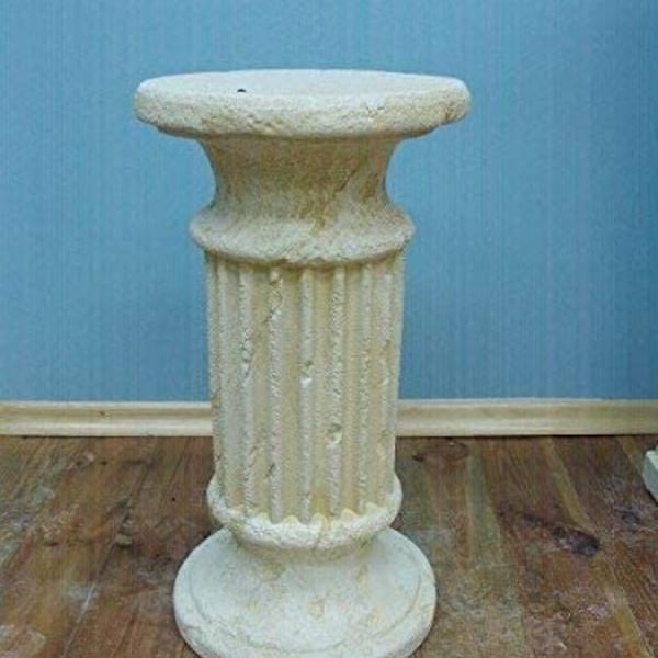 Belle colonne, effet vieilli, décoration unique pour votre maison, parfait pour un cadeau, fabriqué en Europe, 57 cm