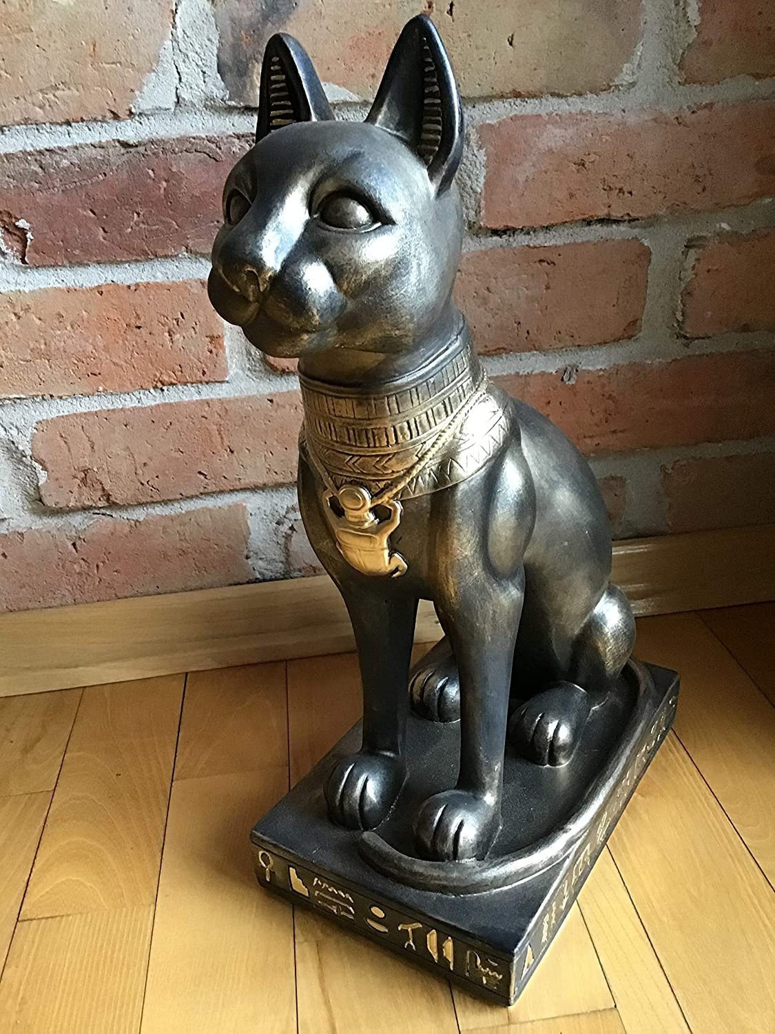 Bronzefigur Katze/Kater MINKA Bronzetier, Bronzeskulptur