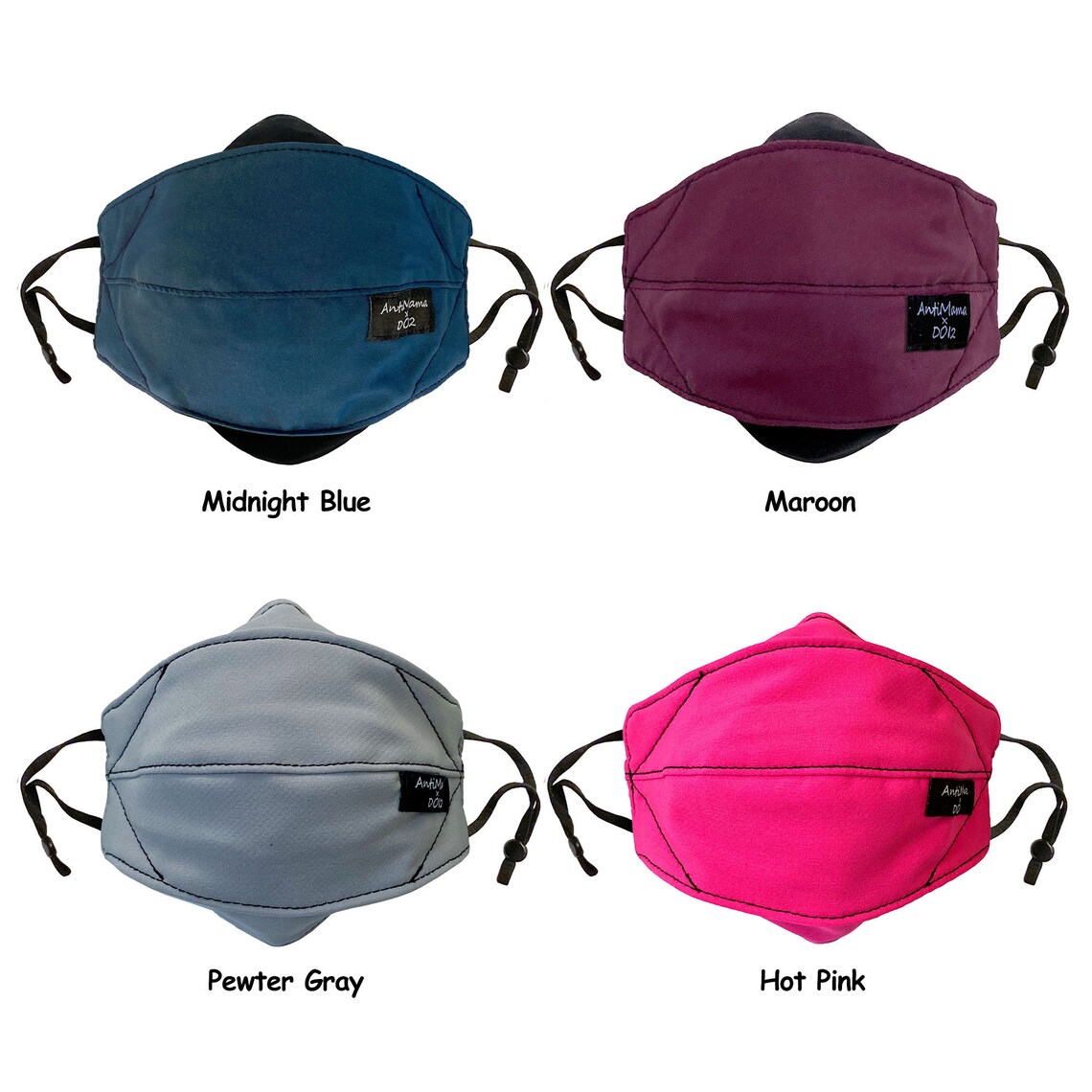 Pack of 3 Masks Easy Breathe Face Masks Washable and Etsy