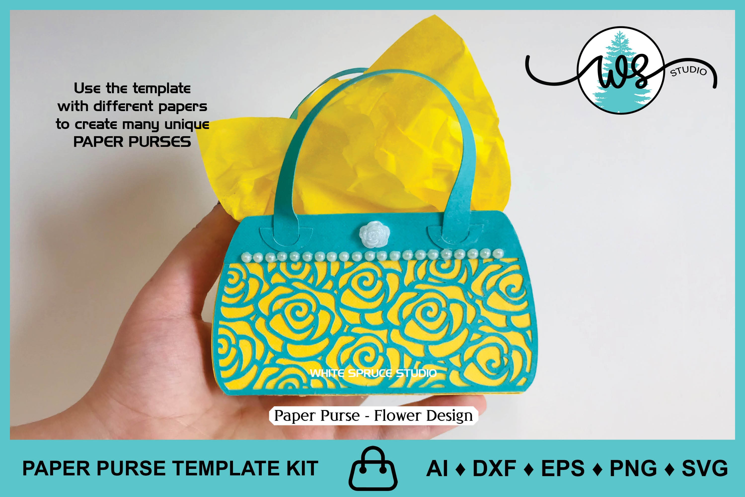 Paper Bag Template Graphic by JustGreatPrintables · Creative Fabrica