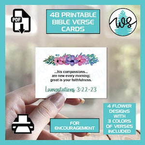 Cartes bibliques d'encouragement à imprimer, Cartes d'affirmation positive imprimables, Cartes bibliques, Cartes d'encouragement, Notes inspirées
