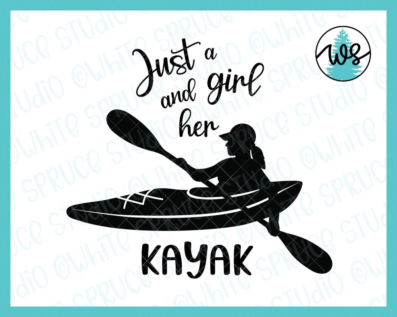 Kayak Logo SVG Kayak Saying Svg Kayak Quote Svg Kayak Etsy Canada