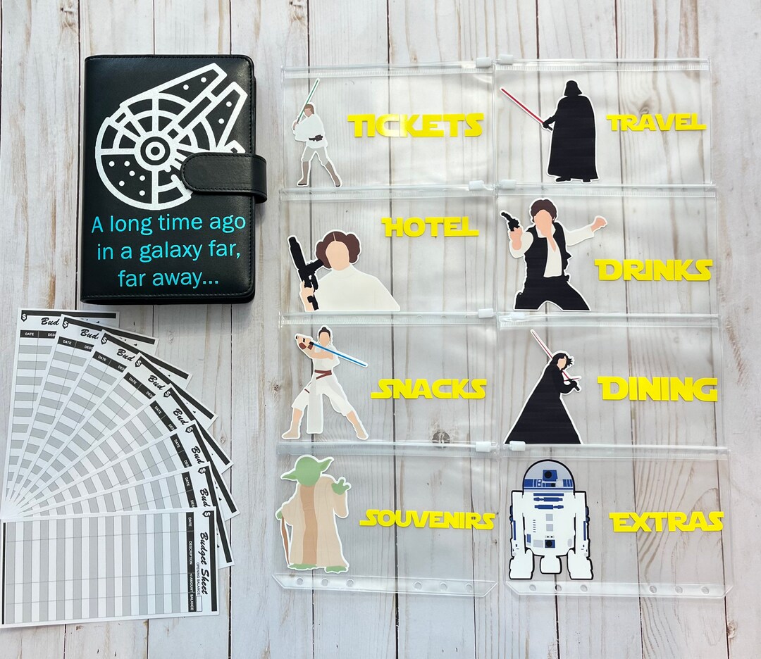 Star Wars Inspired Cash Budget Binder A6 - Etsy