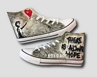 banksy sneakers