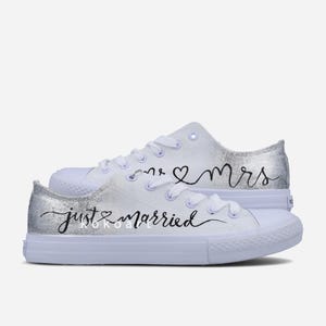 Zapatos de novia personalizados para recién casados - Zapatos de novia personalizables pintados a mano - Zapatos de novia personalizados - Zapatos de boda personalizados