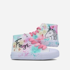 Unicorn Hand Painted Shoes