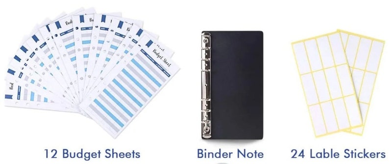 All-in-one Cash Budget Binder Envelope System Wallet With Budget ...