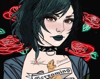 Impresión de Gwen en la Isla del Drama Total