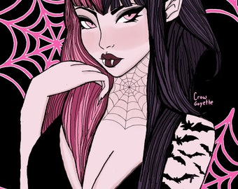 Impresión artística de Draculaura