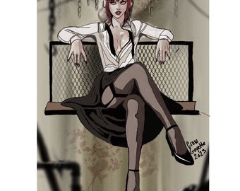 Impresión de arte Makima