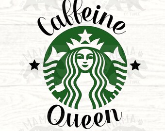 Download Caffeine Queen Svg Etsy