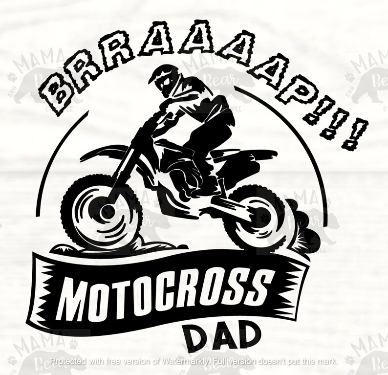 Download Dirt bike Motocross Dad SVG | Etsy