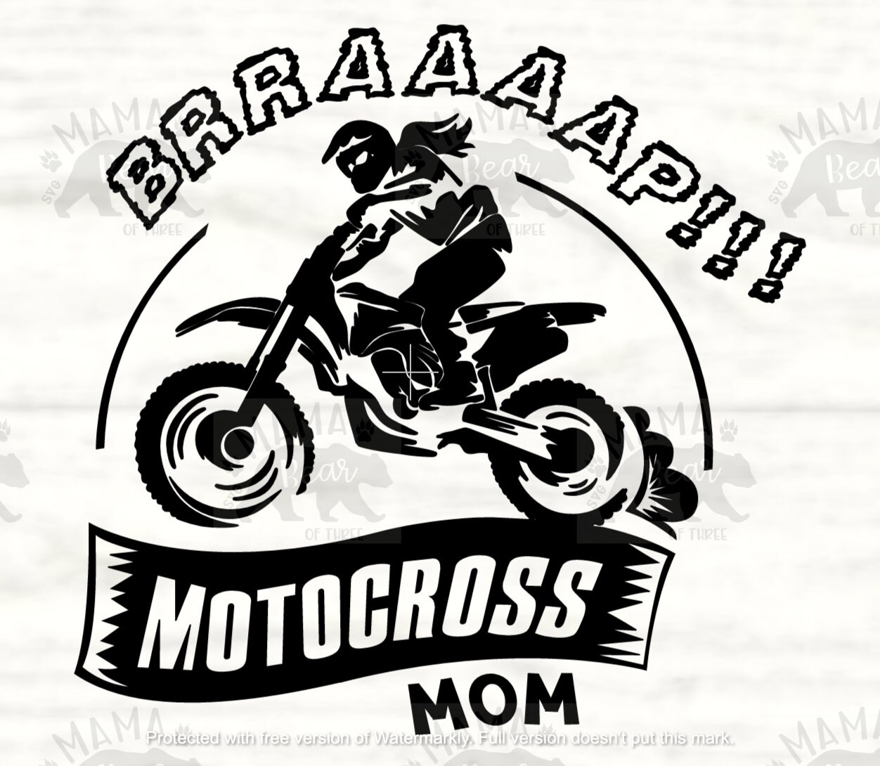 Download Dirt bike Motocross Girl Mom SVG | Etsy