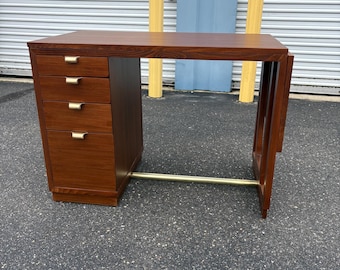 Mid Century Modern Walnut Edward Wormley “Precedent” Writing Desk for Drexel