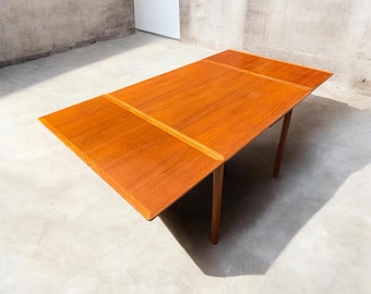1960’s Petite Danish Teak Refectory Dining Tabel