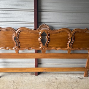 Vintage John Widdicomb Country French King Size Headboard