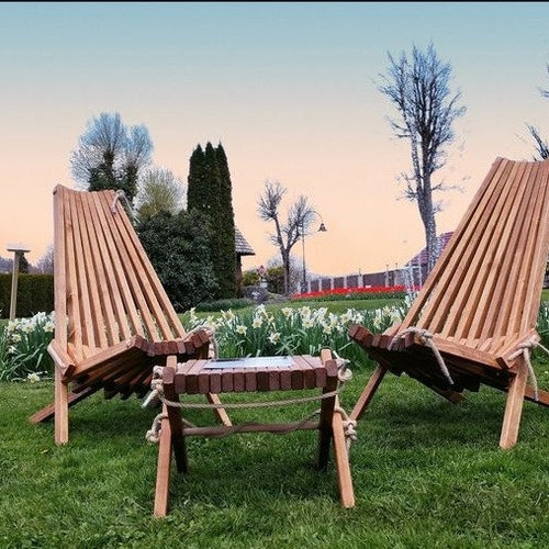 Wooden Bucket Chair Foldable Kentucky Stick Style Etsy