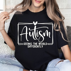 World Autism Day, Autism Seeing the World Differently Svg, Autism Quote Svg, Mental Health, Be Kind Quote, Teacher Svg, SVG Instant Download