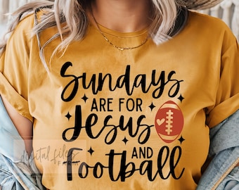 Fußball SVG, Sonntage sind für Jesus und Fußball-Svg, ich liebe Jesus und Fußball, christliche Fußballfamilien-Shirt-Svg, Fußball-Mama-Svg